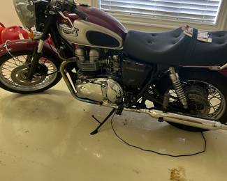 2001 Triumph Bonneville, 6078 miles, $4,500.