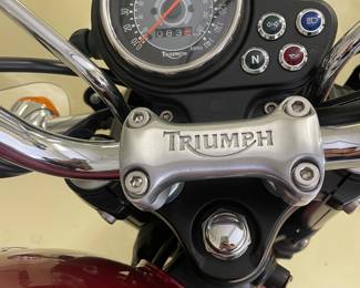 2001 Triumph Bonneville, 6078 miles, $4,200.