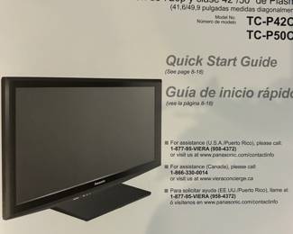 Panasonic 42” TV