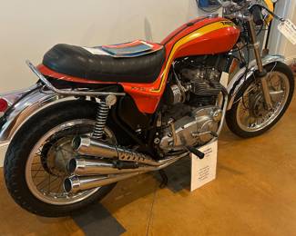 1973 Triumph X75 Hurricane, 7197 miles, VIN TRX75XH02590. $30,000