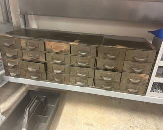 Metal file drawers