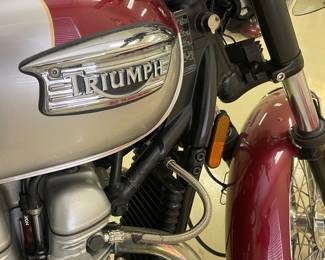 2001 Triumph Bonneville, 6078 miles, $4,200.