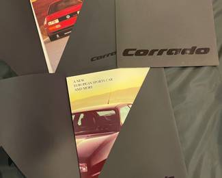 VW Corrado brochures 