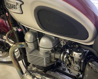 2001 Triumph Bonneville, 6078 miles, $4,200.