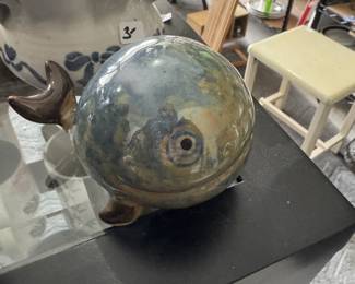 Pottery whale