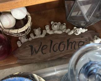 Welcome sign