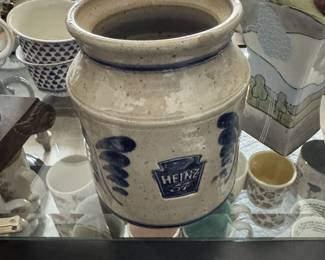 Heinz pottery crock