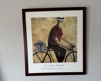 Man on Bicycle