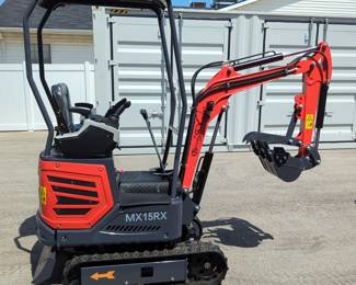 2025 CFG MX15RX Mini Excavator
