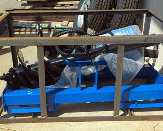 2025 CFG SSECAG-Y With 3 Bits Skid Steer Auger