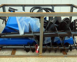 2025 CFG SSECAG-Y With 3 Bits Skid Steer Auger