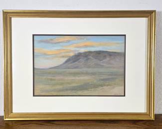 Lot #109 - Original Art (Under Museum Glass) Signed by Artist Monona Van Cise (1859-1933) 24x18