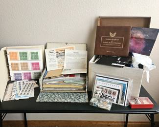 Lot #72 - Large Stamp Collection Filled with a Variety of Stamps, Hundreds of Mint Stamps Seen