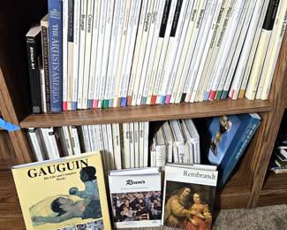 Lot #146 - Large Lot of Books on Art and Artists