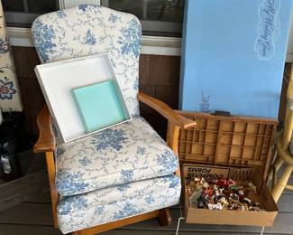 Upholstered Rocker