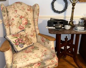 Wing Back Danish Style Chair