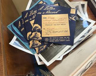WW2 Era "A Letter on a Record"