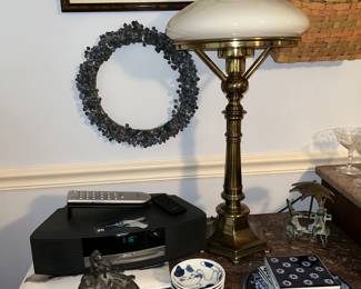 Bose Radio/Antique lamp