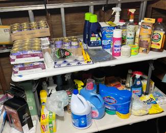Cleaning supplies