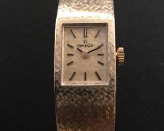 Ladies Omega Gold watch