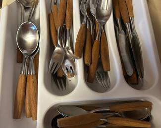 38 piece set of DANSK FLATWARE (Rare) Pristine condition