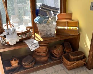 Large Collection of Longaberger Baskets