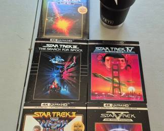 Star Trek movies and Yeti!