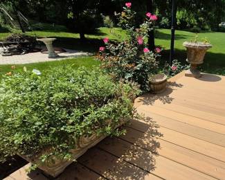 Firepit in back round is for sale.