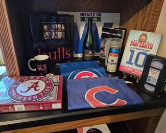 Other sports memorabilia.