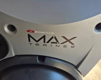 Max Trainer.  Both are on wheels and in the garage ready to load into your vehicle.