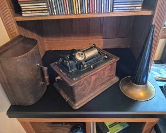 Vintage Thomas Edison Phonograph,