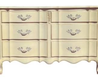 French Provincial Dresser - Off-white