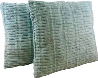 Fluffy Plush Large Square Decorative Pillows