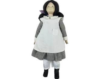 1973 Vintage Suzanne Gibson Lillian #104 Kalico Kid 18" Doll