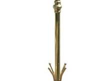 Vintage Brass Coat Rack