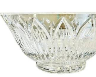 Waterford Marquis Cut Crystal Bowl - Signed On Base