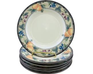 Mikasa Garden Harvest Intaglio Salad Plates CAC29