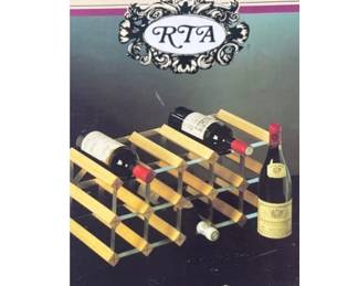 RTA 15 Bottle Wine Rack - Made In England