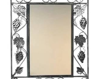 Wrought Iron Decorative Mirror