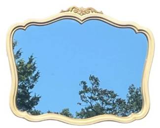 French Provincial Wall Mirror