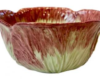 Italian Pottery Cabbage Dish - Made In Italy For B Altman