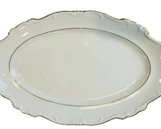 Large Vintage German Porcelain Platter