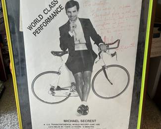 Signed Michael Secrest Poster