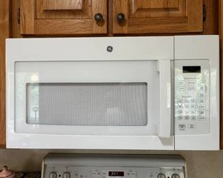 Above counter microwave