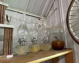 oil lamps