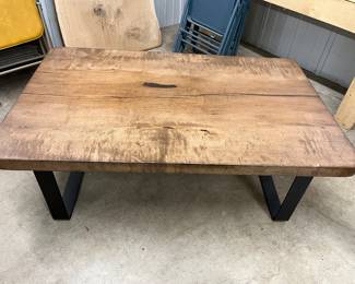 Live edge table