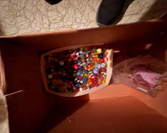 . . .  a ton of vintage marbles