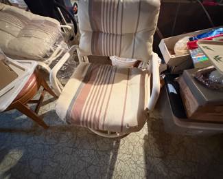 . . . nice patio chair (part of a set)