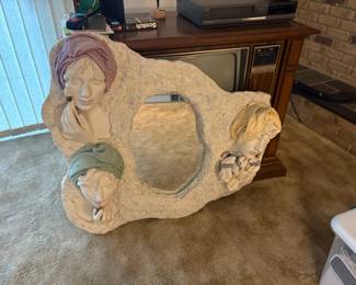 . . . large 3-dimensional mirror