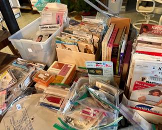 . . . more sewing accessories